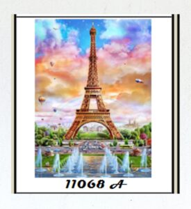 DIAMOND PAINTING ΜΕ ΧΑΝΤΡΕΣ 20Χ30cm ΚΩΔ.11068 ΠΑΡΙΣΙ