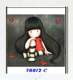DIAMOND PAINTING ΜΕ ΧΑΝΤΡΕΣ 30Χ30cm ΚΩΔ.78812C SANTORO ΜΕ ΚΑΡΔΙΕΣ