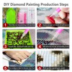 DIAMOND PAINTING ΜΕ ΧΑΝΤΡΕΣ 20Χ30cm ΑΣΙΑΤΙΚΟΣ ΕΛΕΦΑΝΤΑΣ - Image 3