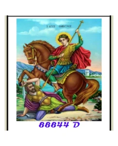 DIAMOND PAINTING ΜΕ ΧΑΝΤΡΕΣ 30Χ40cm ΚΩΔ.88844D ΑΓΙΟΣ ΔΗΜΗΤΡΙΟΣ
