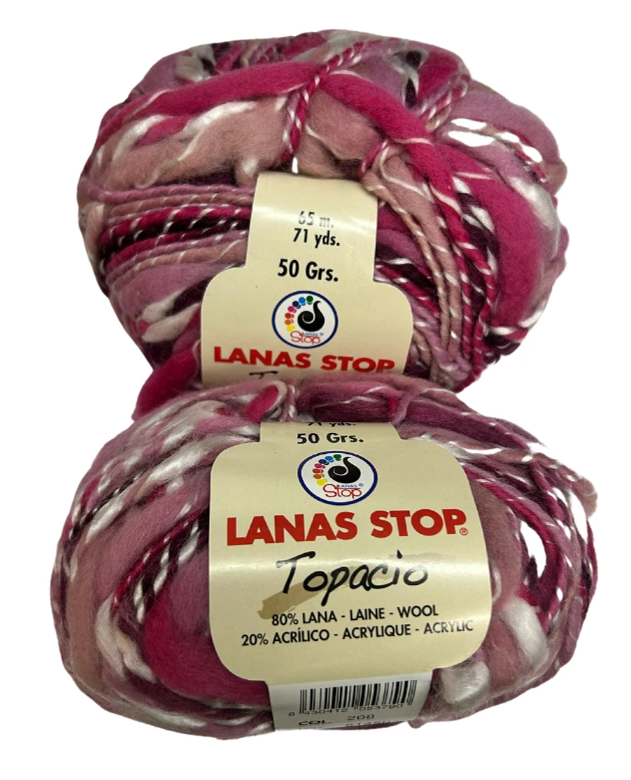 kaiti-ergoxeira-mallia-pleksimatos-prosfora-akrylika-lanas-stop-topacio-208-roz LANAS STOP TOPACIO 50gr - Image 1