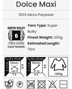 YARNART DOLCE MAXI - Image 3