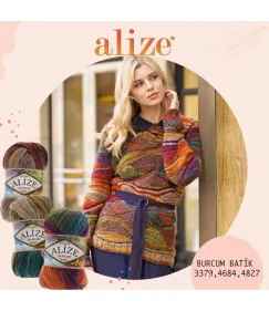 ALIZE BURCUM BATIK ΠΟΛΥΧΡΩΜΟ - Image 4