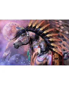 DIAMOND PAINTING ΜΕ ΧΑΝΤΡΕΣ 20Χ30cm ΚΩΔ.51021 ΑΛΟΓΟ ΜΕ ΦΤΕΡΑ