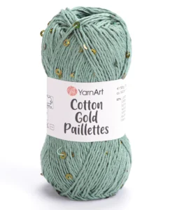 YARNART COTTON GOLD PAILLETES